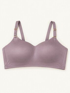 ThirdLove XL+ Wireless Bra Mauve Purple Seamless Smoothing Wirefree